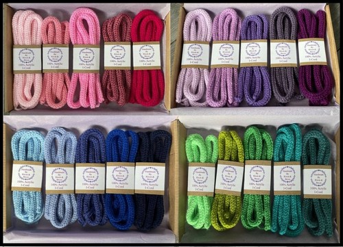 Handmade acrylic cord french - acrylic, i-cord