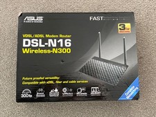 ASUS DSL-N16 WIRELESS-N300 VDSL/ADSL Wi-Fi Modem Router