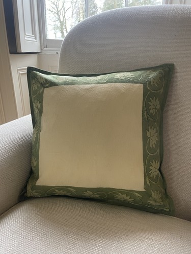 Pretty sage green and - , cream