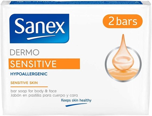 Sanex sensitive skin bar soap - bar,