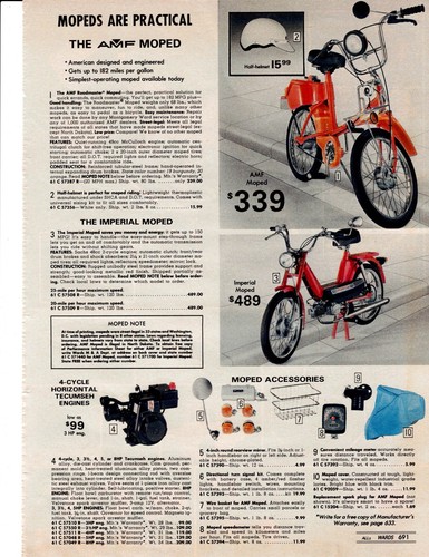 Vintage 1978 amf mopeds - 1978,