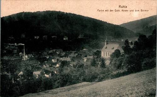 Postcard greeting from ruhla - greeting,