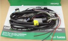 BSA C15 B40 Lucas Complete Wiring Harness Distributor Models LU54940666