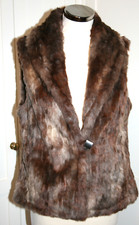 ZEPLA SYNTHETIC FUR GILET