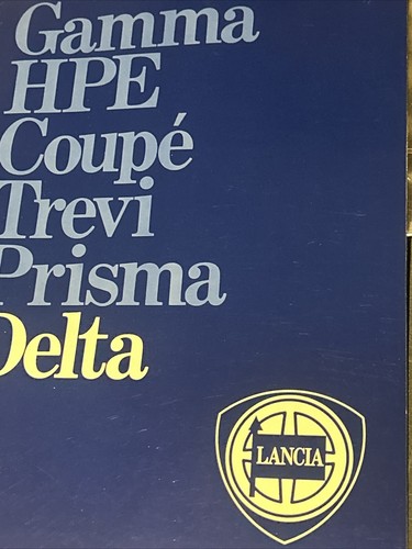 The lancia range coupe - lancia,