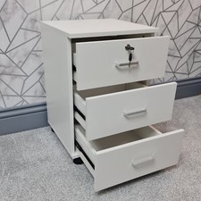 3 Drawer Modern Bedside