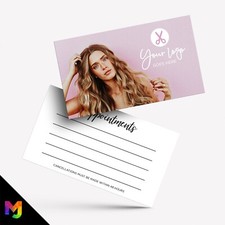 Custom Appointment Card Printing | Hairdresser Salon Business Women 05