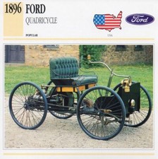 1896 ford quadricycle classic - 1896,