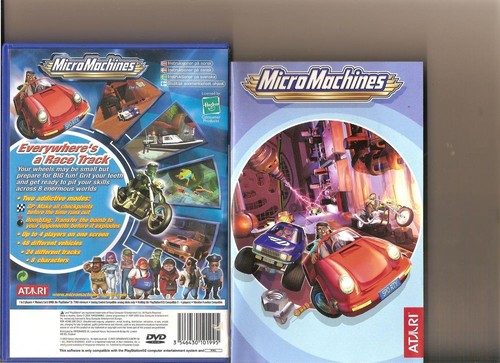 Micro machines racing - machines, (ps2)
