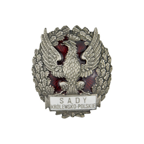 4683 ww1 polish badge eagle - badge,