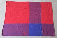 VA Virgin Atlantic Blanket Red Inflight Airline Sweet Dreams Flying Vintage 90s