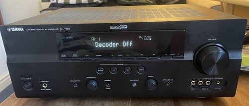 Yamaha v765 channel av - rx-v765, 7.2-channel