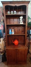 Very Tall Vintage Dresser Bookcase  Cupboard Cabinet  Storage