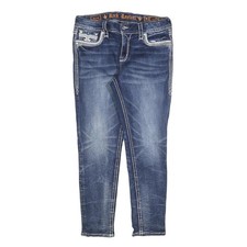 ROCK REVIVAL Womens Jeans Blue