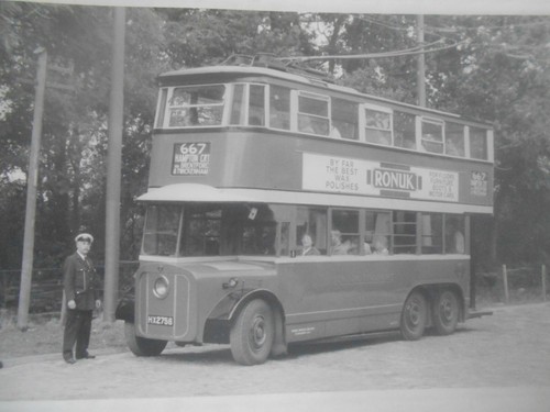 London transport trolleybus - trolleybus,