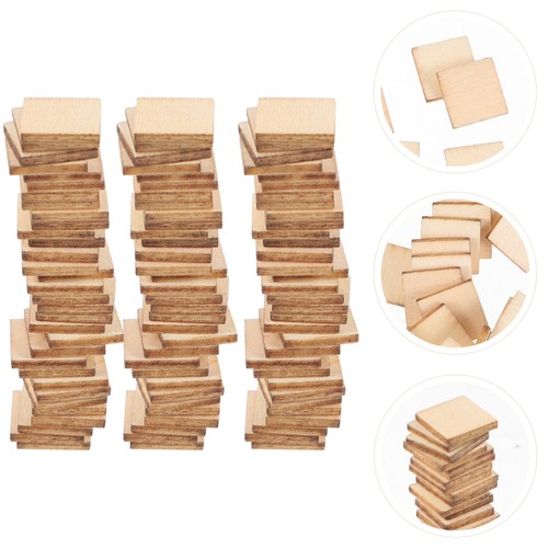 100 pcs 10mm square - pcs, wood
