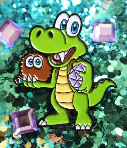 Croc ps1 pin badge - croc,