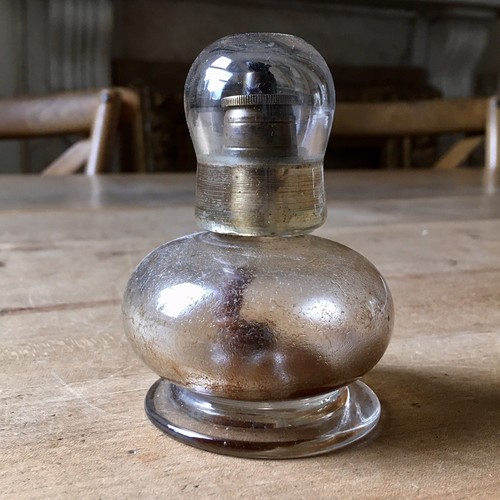 Antique hand blown - blown, oil