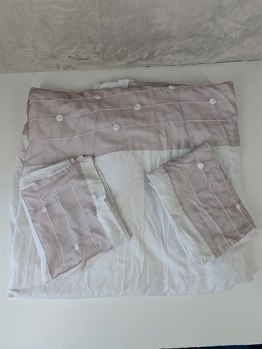 Double duvet cover set mauve - duvet,