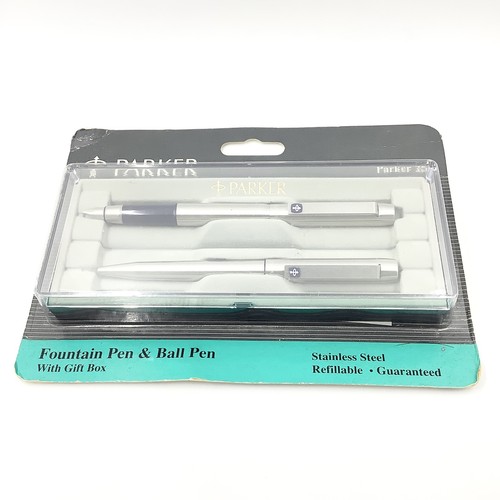 New parker fountain pen - new, 25