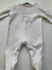 Hello Star Gazer Cream Colour Unisex Newborn Outfit By Julien McDonald Star ⭐