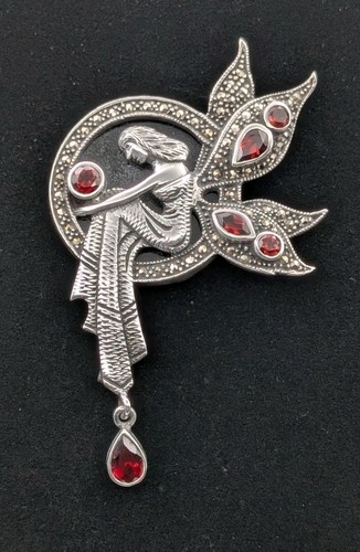 Large heavy 925 sterling - heavy,