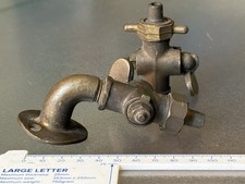 Antique / Vintage Solid Brass Wooden Cask Barrel Keg Beer Tap