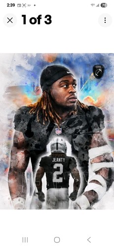 Ashton jeanty art - ashton, card