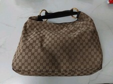 Gucci Monogram Large Horsebit Hobo 114900 Vintage Bag