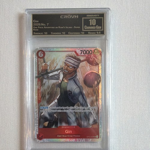 Crown gin op15 007 - 10, op15-007