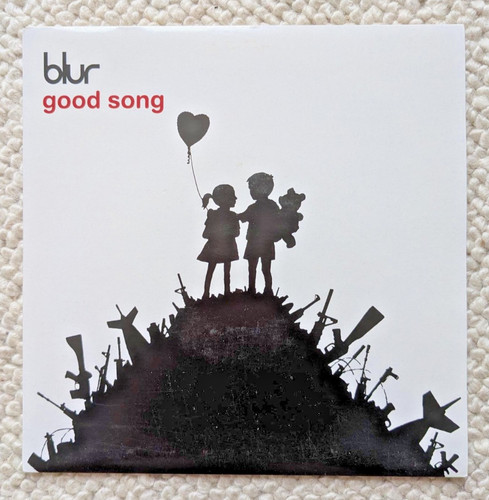 Blur good song red vinyl - 7",