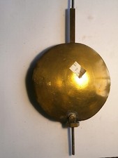  LONGCASE GRANDFATHER CLOCK PENDULUM BOB+SLIDE + ROD ETC ROD + SPRING