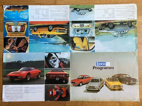 Lancia brochure poster - poster, stratos