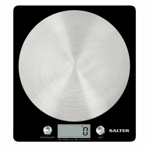 Salter black electric scale - salter,