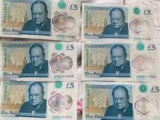 £5 Five Pound AA Polymer