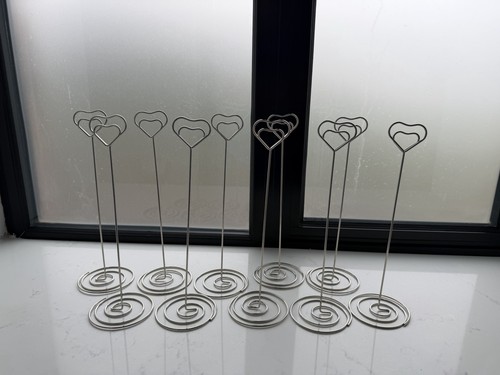 Heart table name - table, holders