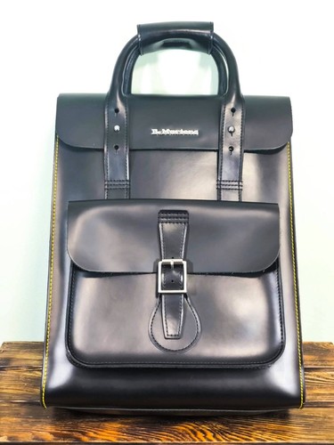 Martens large black smooth - dr,