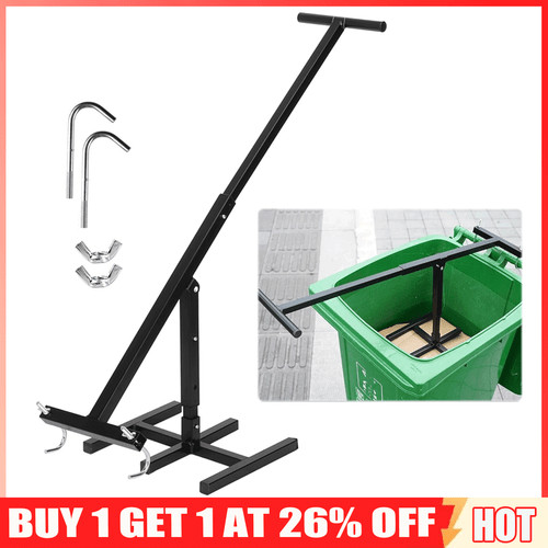 Wheelie bin compactor - wheelie, manual