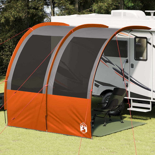 Tarp shelter arch - tarp, grey