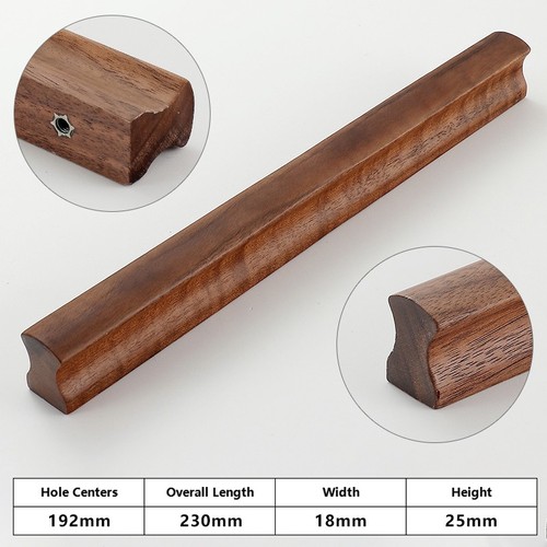 Wooden cabinet handles - wooden, door