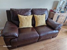 Black Leather Recliner Sofas 2-Pack 1 Two Seats 1 Ine Sat Electric Recliner