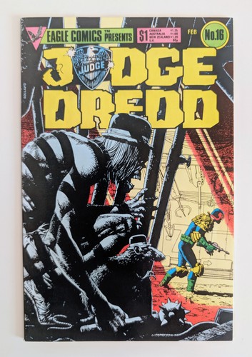 Judge dredd eagle comics - dredd, #16