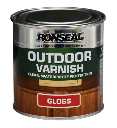 Ronseal outdoor varnish clear - outdoor,
