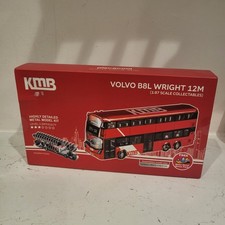 1/87 KMB Volvo B8L Wright 12m self-assemble metal model kit Hong Kong Bus model 