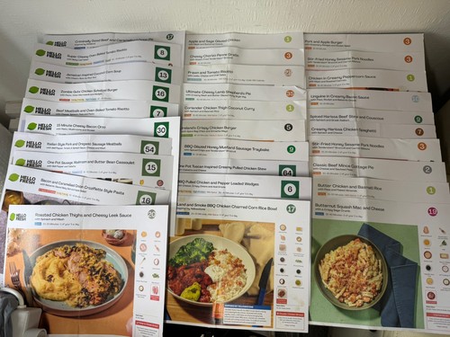 Hello fresh recipe cards - hello,