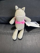 Charming sm kniited soft hippo