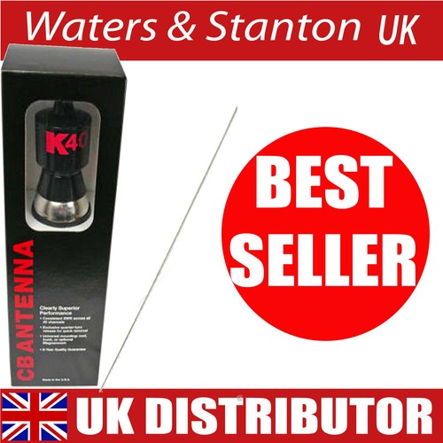 K40 black classic cb radio - black,