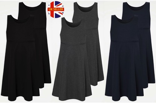 Girls jersey pinafore - 2,