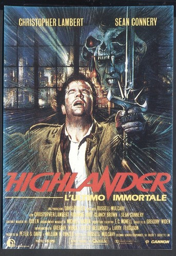 Italian movie poster postcard - italian,