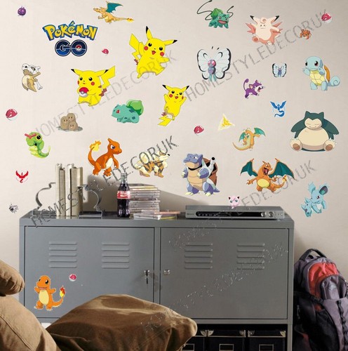 Pokemon wall stickers living - wall,